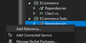 Visual Studio Add A Reference